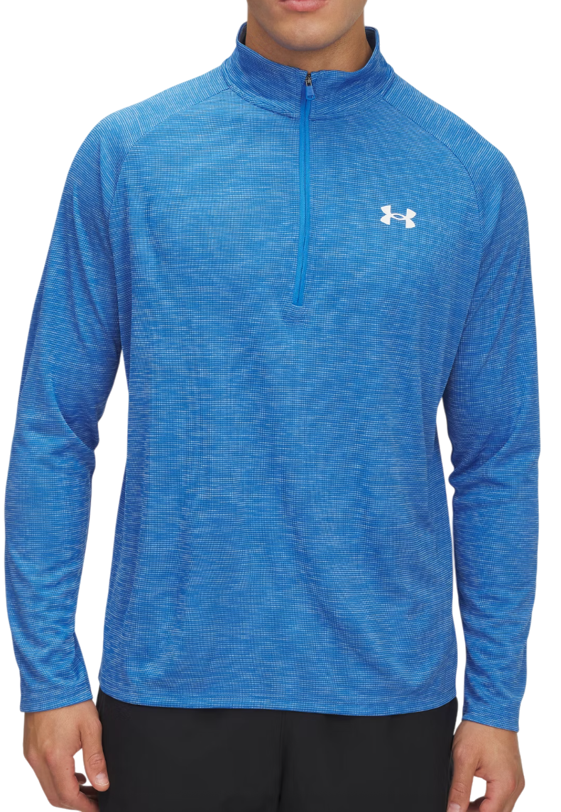 Dukserice Under Armour UA Tech Textured 1/2 Zip Top Plava | 1382797-402, 0