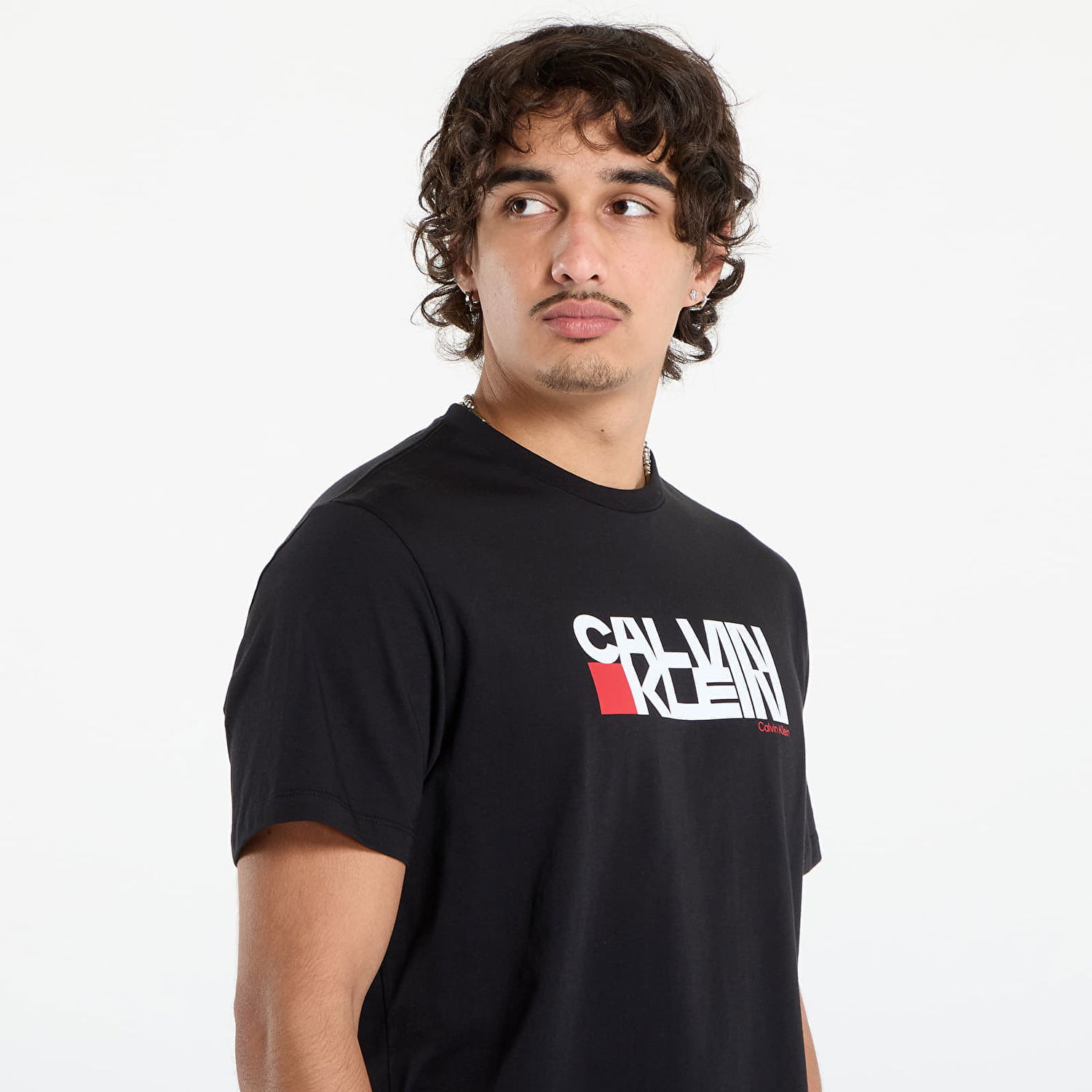 Majica kratkih rukava CALVIN KLEIN Calvin Klein Jeans Redbox Graphic Tee Crna | LV04RD814G UB1, 1