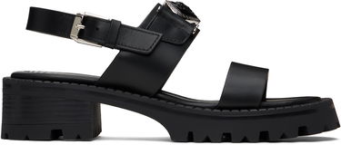 Tenisice i cipele Versace Medusa Buckle Platform Block-Heel Sandals 80 mm Crna | 1015472_1A04174_1B00P, 0
