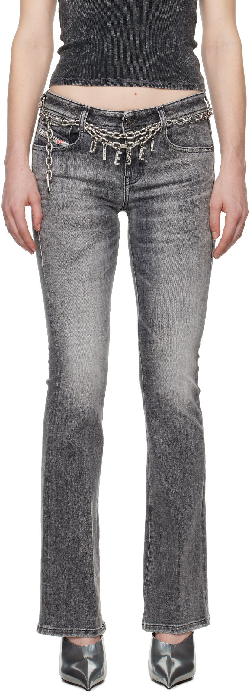 Jeans Diesel Bootcut Jeans 1969D-Ebbey 09J29 Siva | A11003 09J29