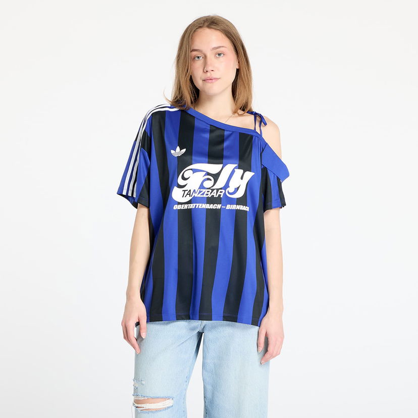 Majica kratkih rukava adidas Originals adidas Originals Off Shoulder Jersey Plava | KD2278