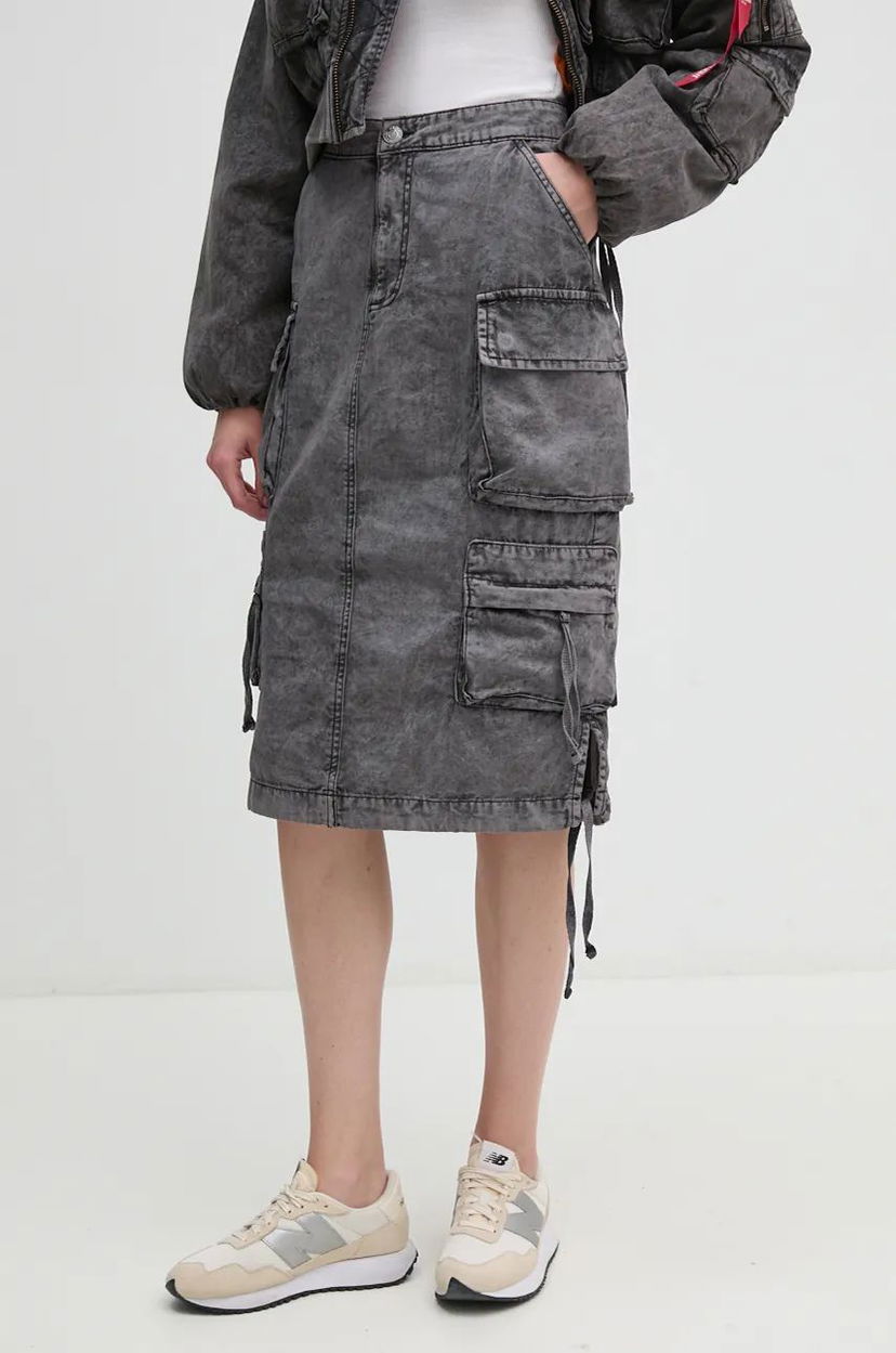 Suknja Alpha Industries Midi Skirt Siva | 148068