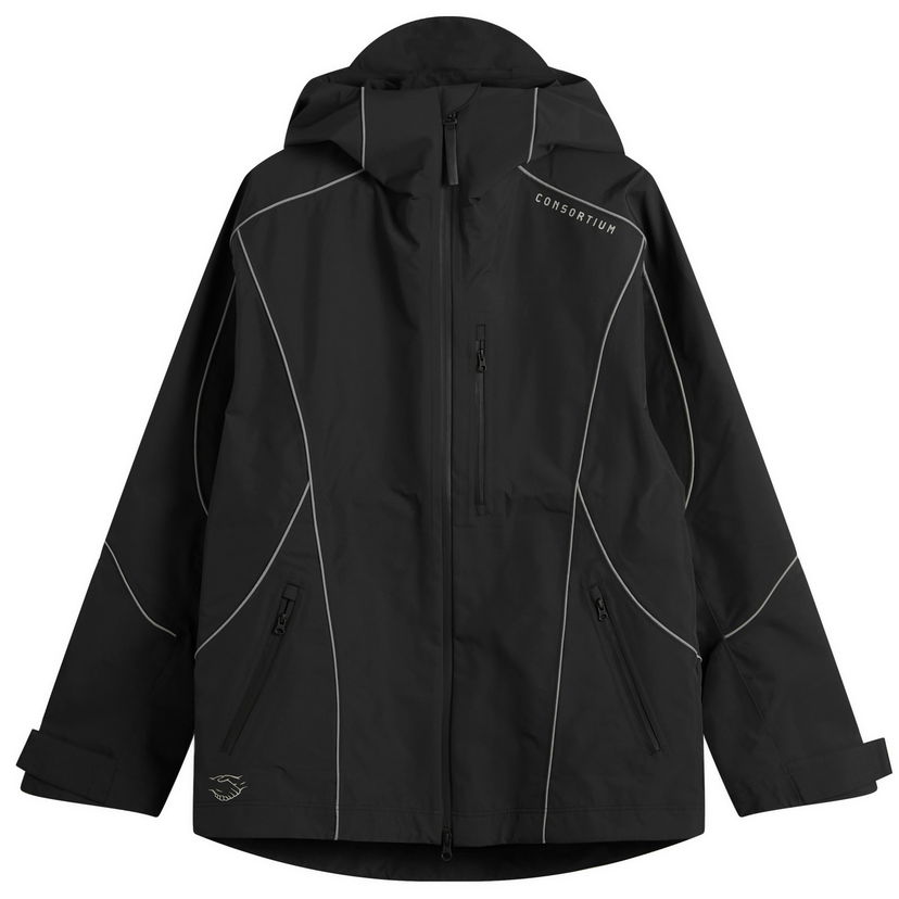 Jakna adidas Originals Consortium Hooded Shell Jacket Crna | JZ0797