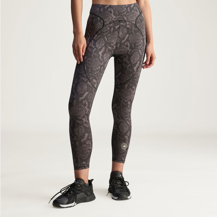 Tajice adidas Performance Stella McCartney Training 7/8 Leggings Printed Crna | JM8457