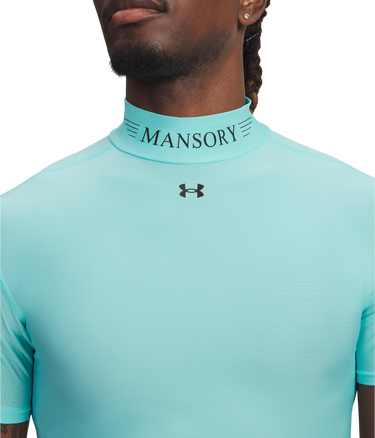 Majica kratkih rukava Under Armour Compression Mock Short Sleeve Mansory HeatGear® Tirkiz | 6009091-425, 2