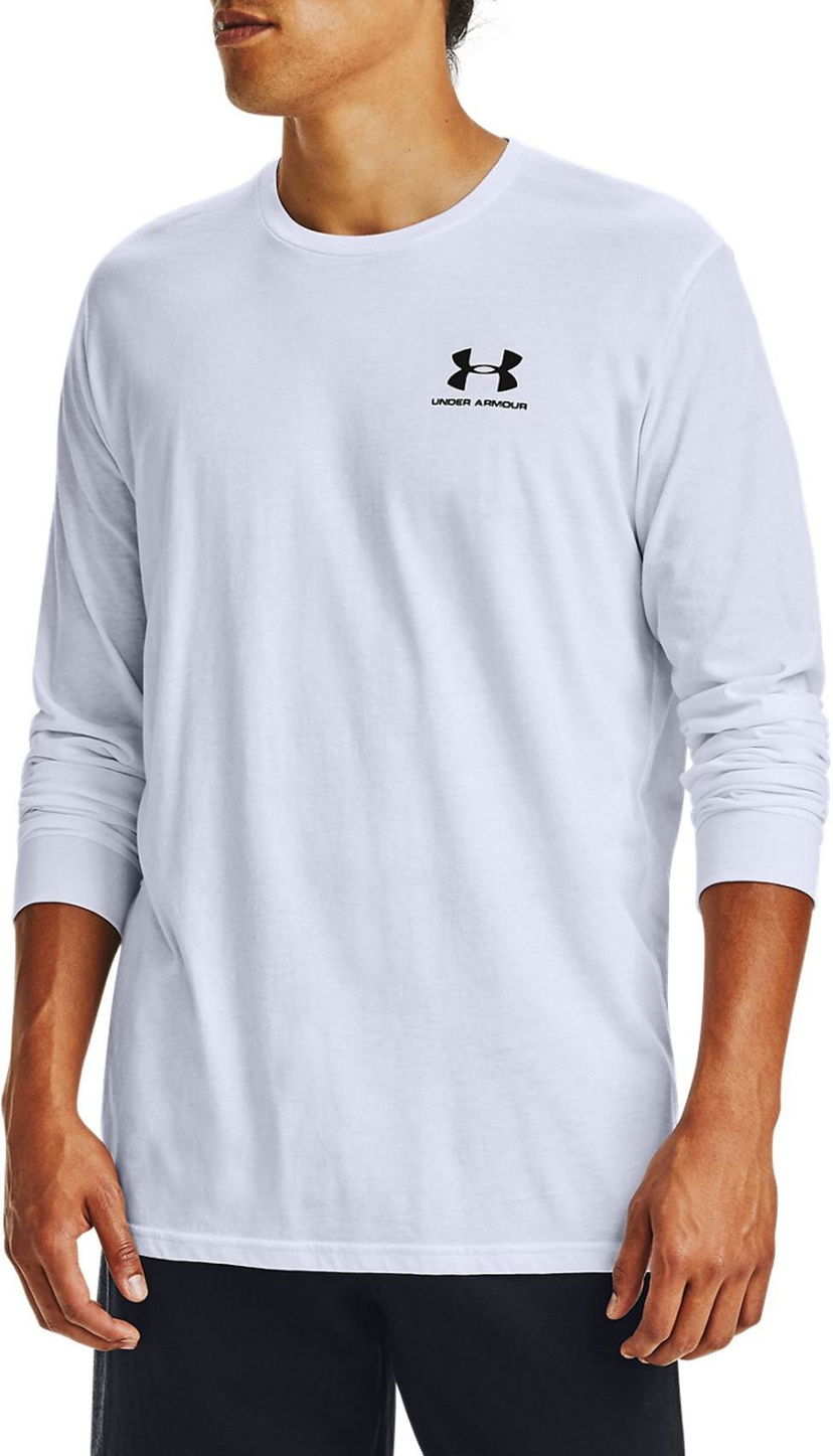 Majica kratkih rukava Under Armour UA SPORTSTYLE LEFT CHEST LS Siva | 1329585-100