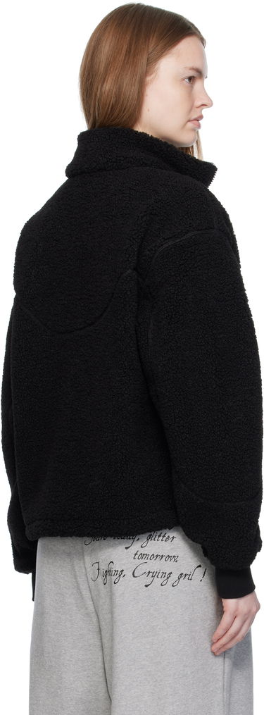 Jakna Dime Dime Polar Fleece Sherpa Zip Jacket Crna | DIMEFA258BLK, 2