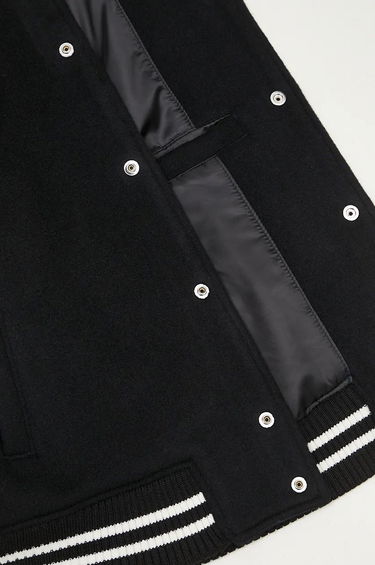 Bomber jakna ADER ERROR Wool Varsity Jacket Crna | BM42FYJK0504BK, 4