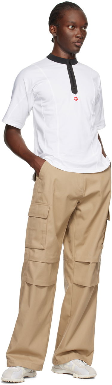 Majica kratkih rukava Coperni Coperni Zip T-Shirt Bijela | COPJS93F5013MEN, 3