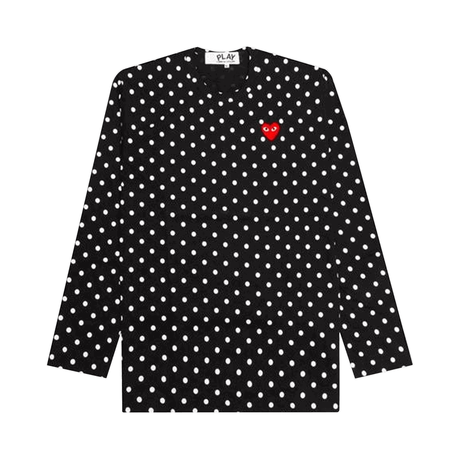 Majica kratkih rukava Comme des Garçons Play Polka Dot T-Shirt Crna | AZ T166 051 1, 0