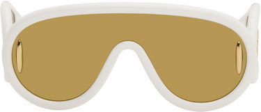 Sunčane naočale Loewe Wave Mask Sunglasses Bijela | LW40108I 192337132728, 0