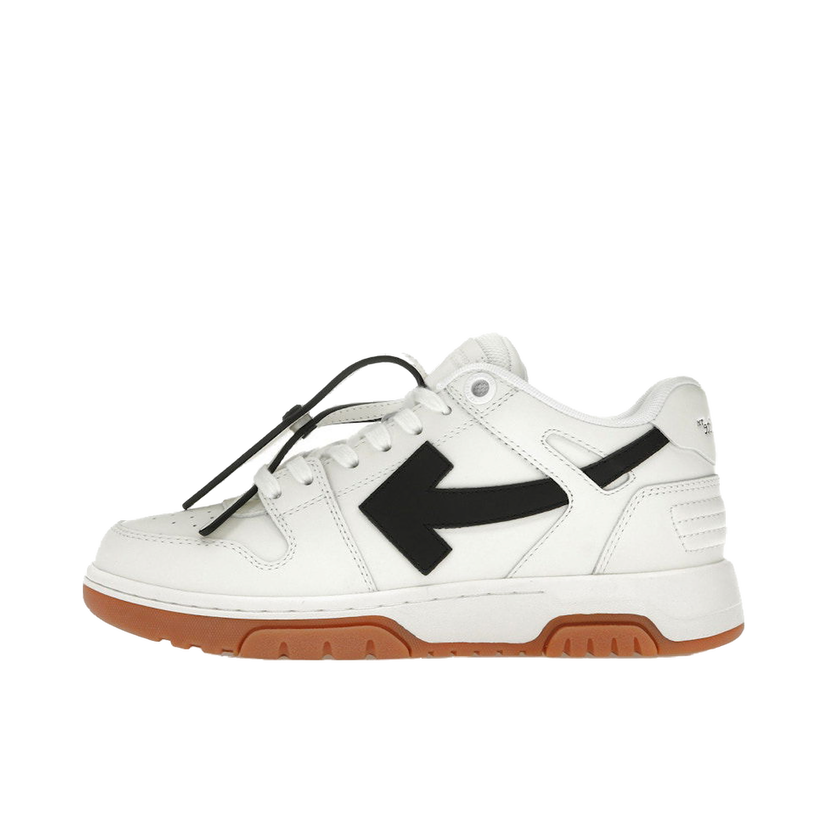 Tenisice i cipele Off-White Out Of Office OOO Low Tops White Black Gum Bijela | OMIA189C99LEA011-0110
