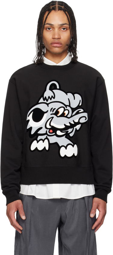 Džemper KENZO Kenzo Paris VERDY Edition Cotton Sweatshirt Crna | FF55SW2684MC, 0