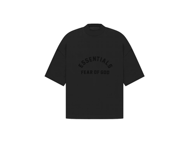 Majica kratkih rukava Fear of God Essentials Arch Logo Tee Crna | 125SP232000F, 0