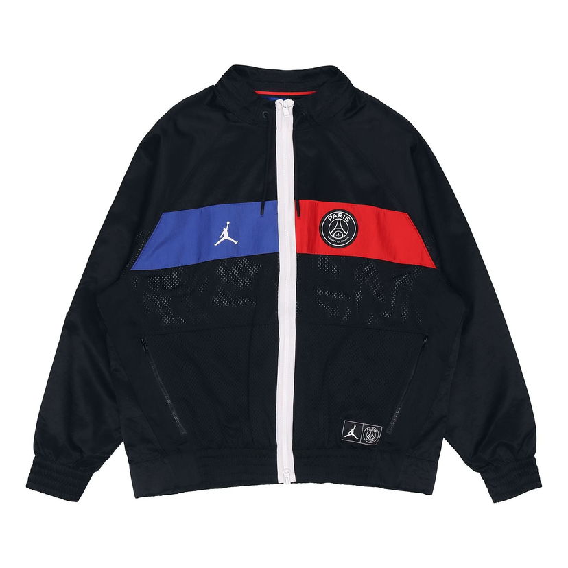Vjetrovka Jordan Paris Saint-Germain Flight Suit Jacket Crna | BQ8370-011