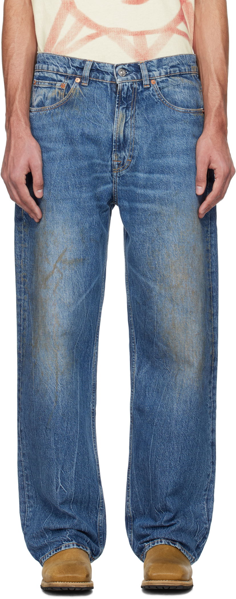 Jeans OUR LEGACY Our Legacy Third Cut Jeans Plava | M2255TCD