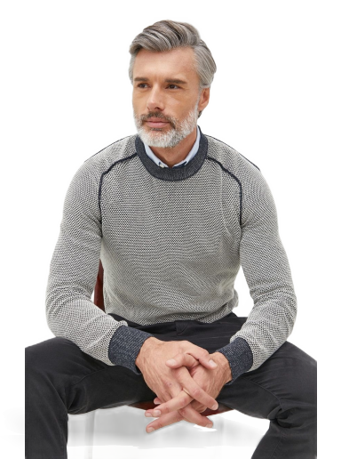 Džemper BOSS Crewneck Sweater Višebojno | 50474881
