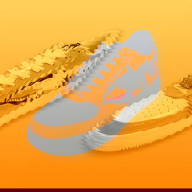 Tenisice i cipele BAPE Shark Sta "Orange" Narančasta | 1G80191009-ORG, 4