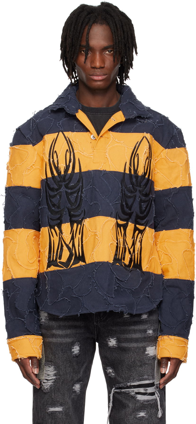 Polo majica Who Decides War Who Decides War Winged Rugby Polo Žuta | 1110590010SS25