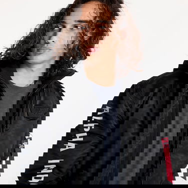 Bomber jakna Alpha Industries MA-1 D-Tec SE Black/ Reflective Crna | 133104-285, 1