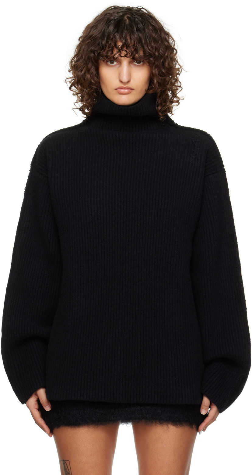 Džemper Marni Wool Turtleneck Sweater Crna | DVMD0182A1 UFWH22