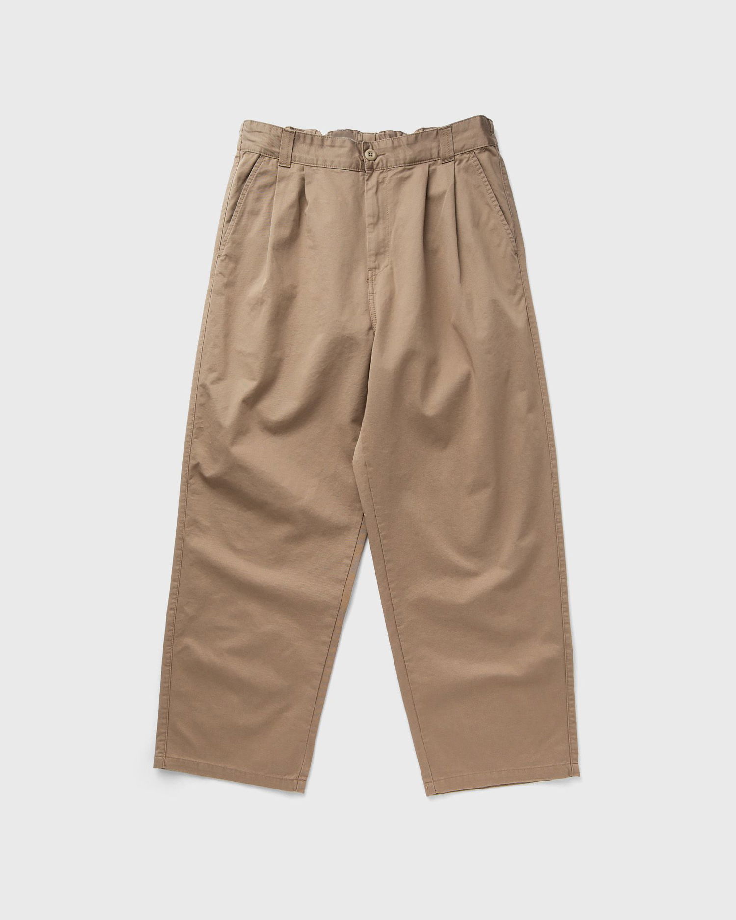 Hlače Carhartt WIP Marv Pleated Cotton Twill Pants Bež | I033129-8Y.06, 0