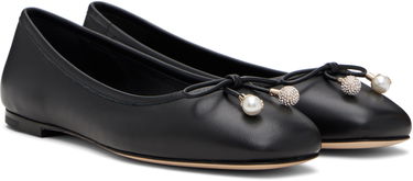 Tenisice i cipele Jimmy Choo Jimmy Choo Elme Pearl Ballerina Flats Crna | ELME FLAT, 3