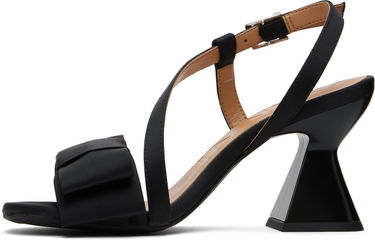 Tenisice i cipele GANNI GANNI Big Bow High Heeled Sandals Crna | S2850, 2