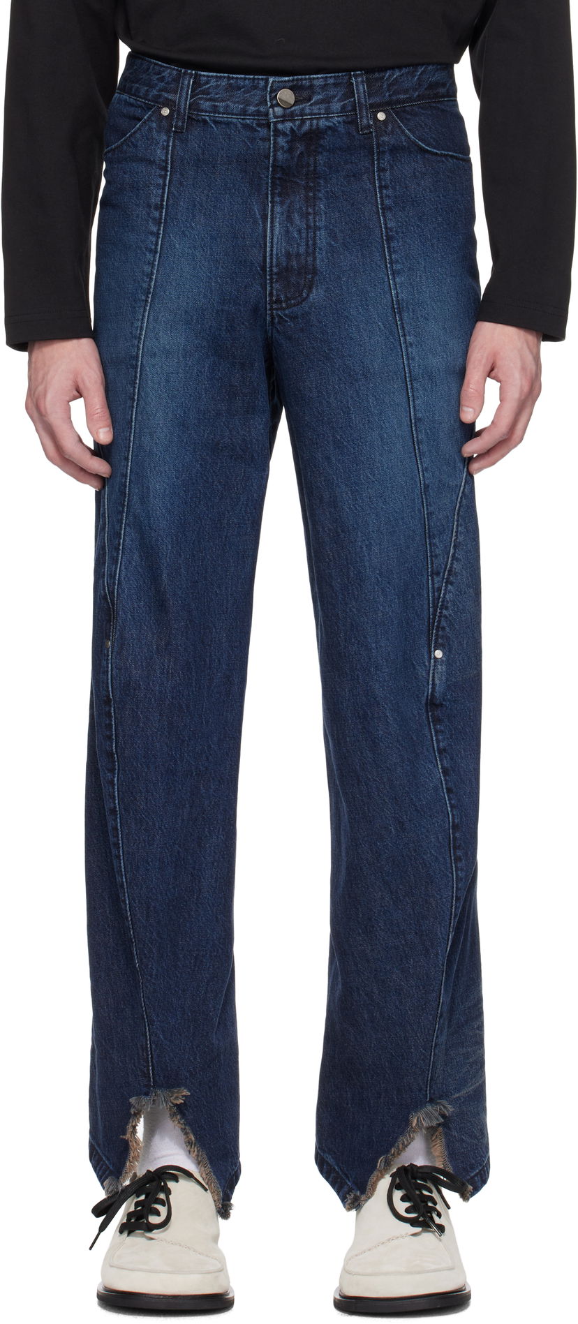 Jeans ADER ERROR ADER error Twisted Jeans Plava | BO01SSJE0105BL