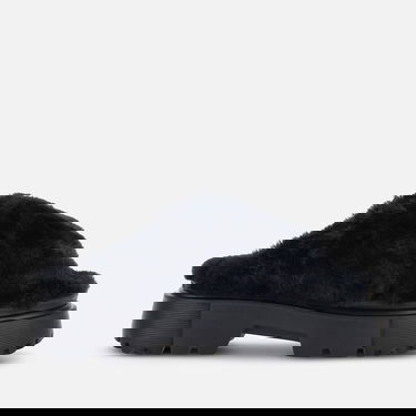 Tenisice i cipele Hogan Hogan H644 Chunky Faux Fur Mule Crna | HXW6440FC303H6B999, 0