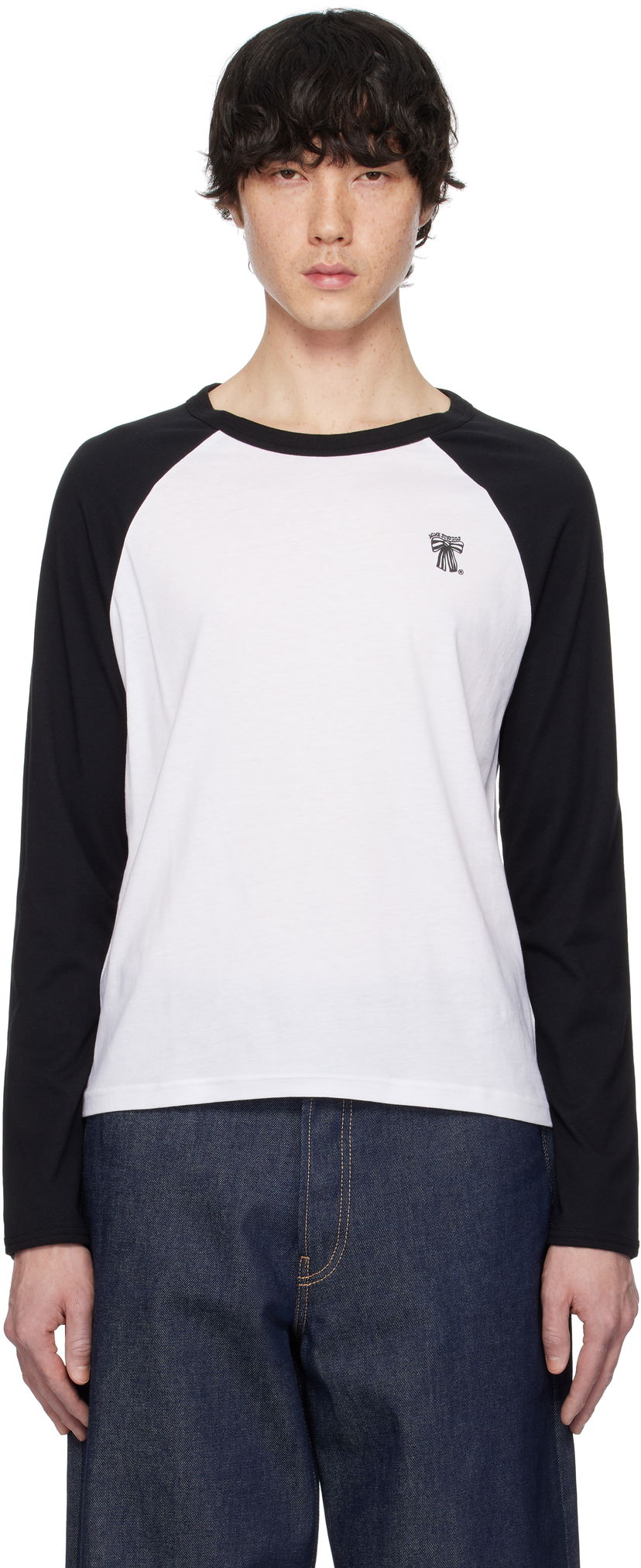 Majica kratkih rukava Acne Studios Acne Studios Regular-Fit Long Sleeve T-Shirt Bijela | CL0320-