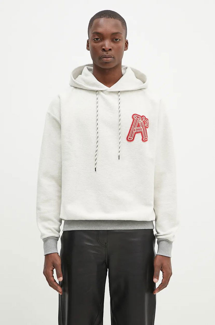 Dukserice Aries Reverse Column A Hoodie Siva | AR2001202