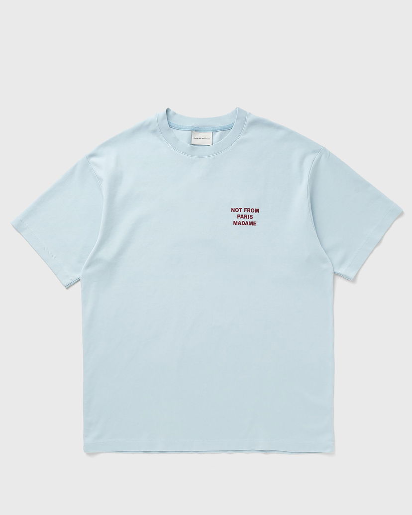 Majica kratkih rukava Drôle de Monsieur Drôle de Monsieur Slogan T-Shirt XXL Plava | G-TS203-CO002-LBE