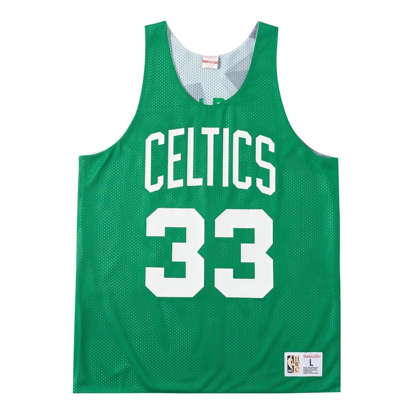 Majica bez rukava Mitchell & Ness Celtics Basketball Jersey Zelena | TMTK3208-BCEYYLBIKYGN, 0