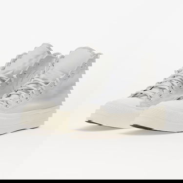Tenisice i cipele Converse Chuck Taylor All Star Lift Platform Luxe Workwear "Moonbathe/ Egret/ Moonbathe" Bijela | A05248C, 5