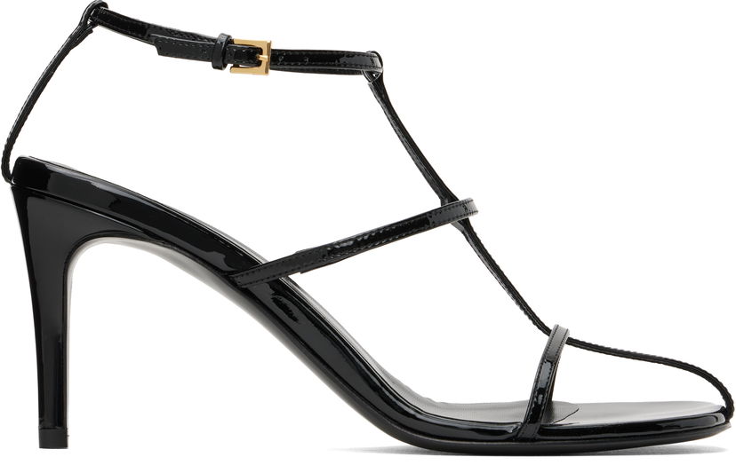 Dodaci Khaite KHAITE Cage Heeled Sandals Crna | F3083-938