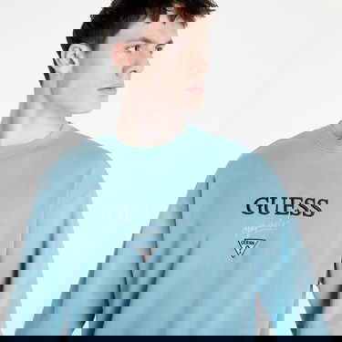 Dukserice GUESS Baker Locrewneck Plava | M2BQ09K9YH1-F7ES, 2