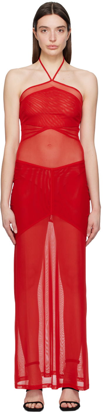 Haljina Miaou Miaou Serena Maxi Dress Crvena | 5055PM3SCA