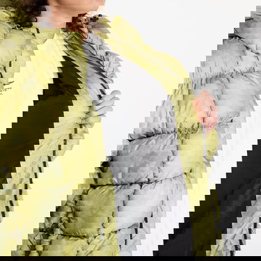 Pernata jakna Karl Kani Jacket Sport Patch Square Quilted Puffer Jacket Lime Green L Žuta | 60760018, 3