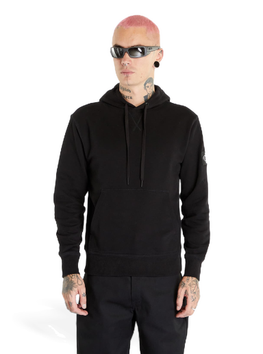 Dukserice CALVIN KLEIN Jeans Badge Hoodie Black Crna | J30J323430 BEH