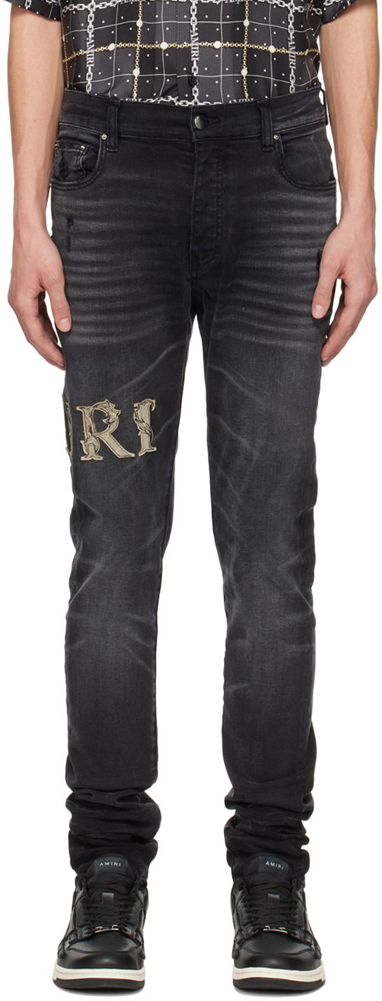 Jeans AMIRI AMIRI Baroque Jeans Crna | AMDNSY1026