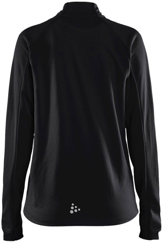 Dukserice Craft EVOLVE Half-Zip Long-Sleeve Training Top Crna | 1910152-999000, 1