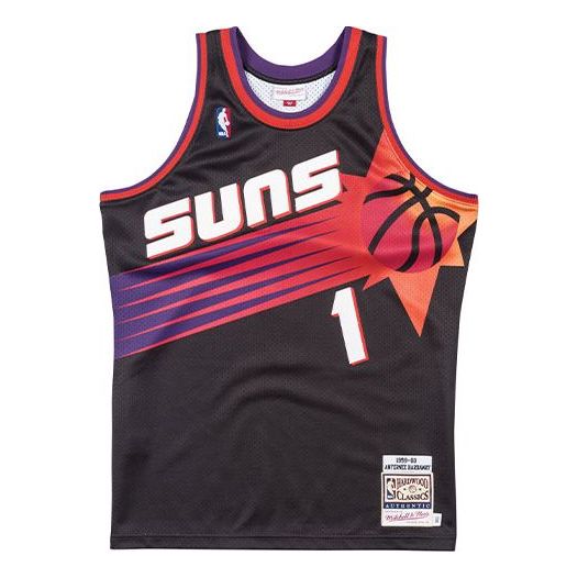 Majica bez rukava Mitchell & Ness Mitchell & Ness NBA Phoenix Suns 1999-00 Anfernee Hardaway Authentic Jersey Crna | AJY4LG19027-PSUBLCK99AHA