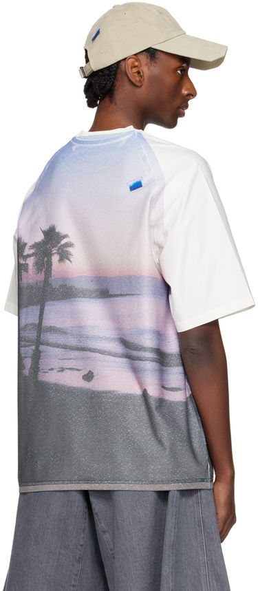 Majica kratkih rukava ADER ERROR Palm Tree Graphic T-Shirt Bijela | BN01SSTS0106PP, 2