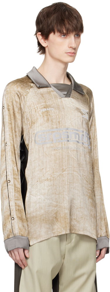 Dres Serapis Serapis Piraeus Truck Tarp Silk Football Polo Bež | SS25_FT_2L, 1