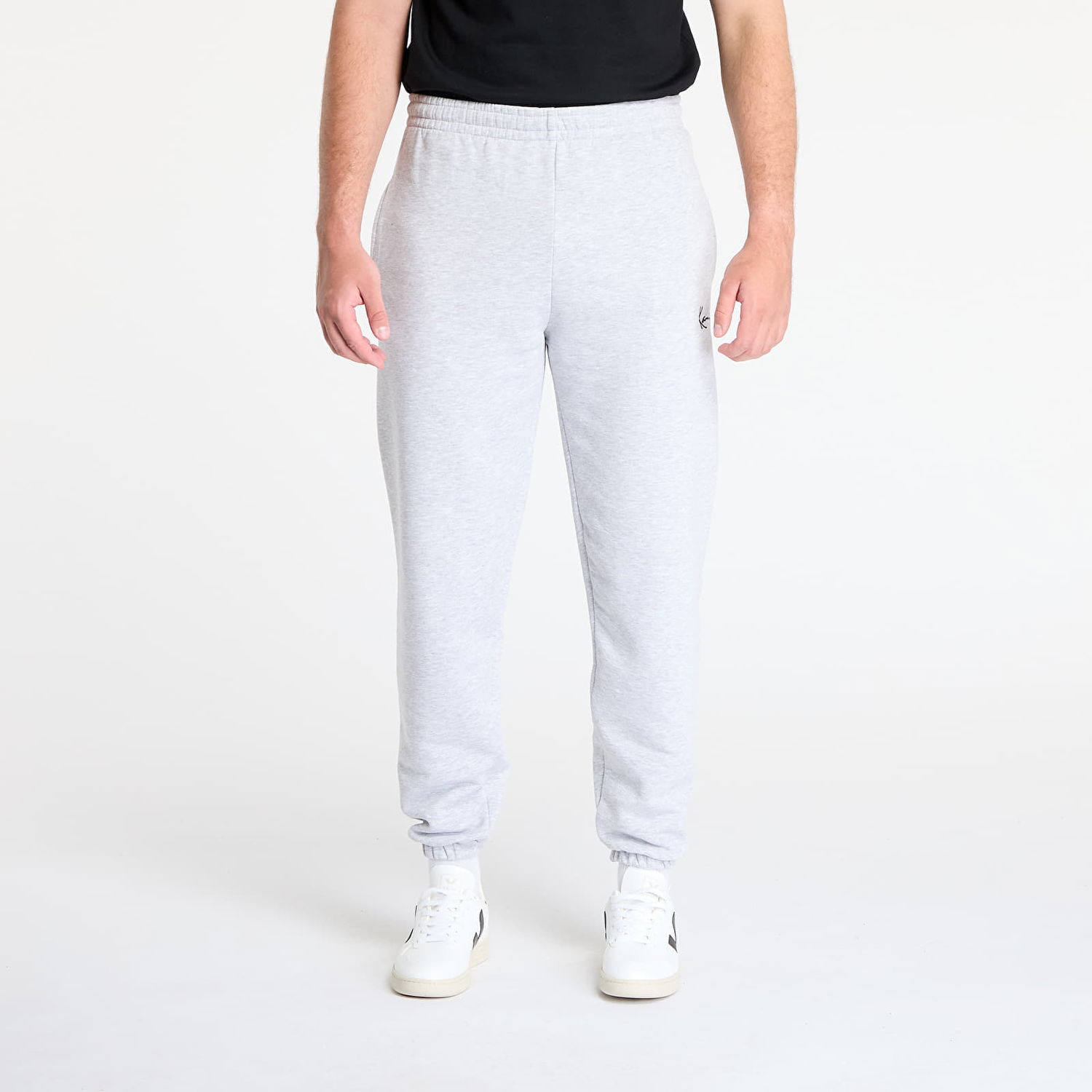Trenirka Karl Kani Karl Kani Small Signature Essential Baggy Sweatpants Siva | 60060036, 0