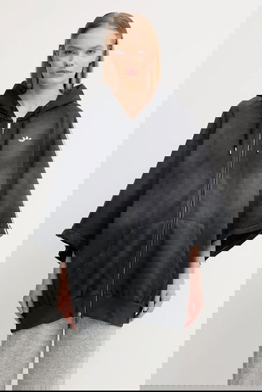 Dukserice adidas Originals adidas Originals Oversized Hoodie Crna | KE9806, 3