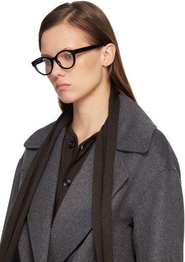 Sunčane naočale Givenchy GV Day Text Logo Circular Frame Optical Glasses Crna | GV50095IW50001 192337238659, 3