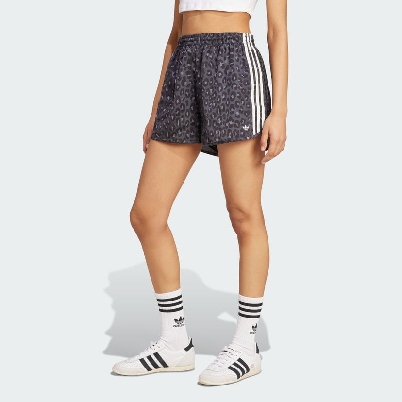 Kratke hlače adidas Originals Originals Satin Shorts Crna | KA2672