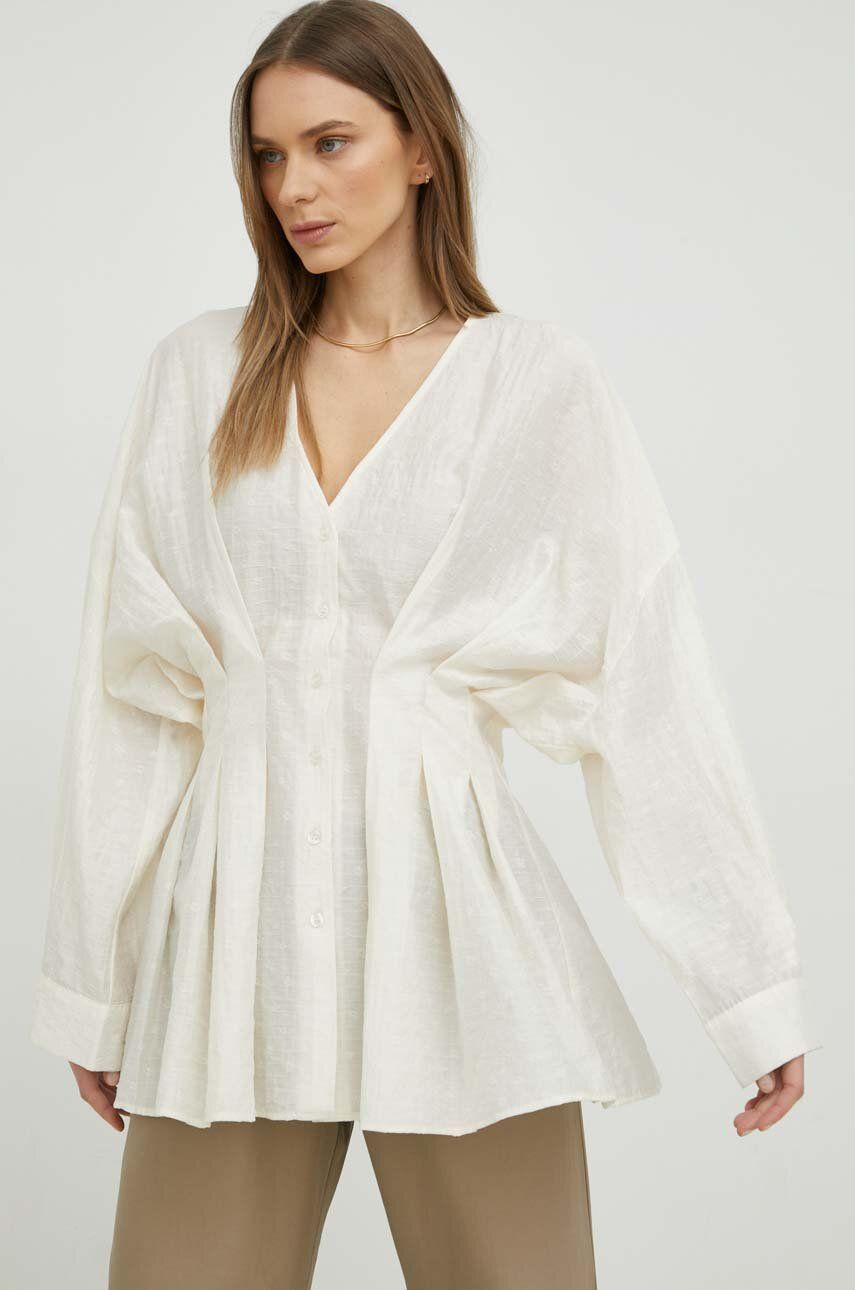 Košulja Samsoe Samsoe Shirt Bijela | F23100157, 0